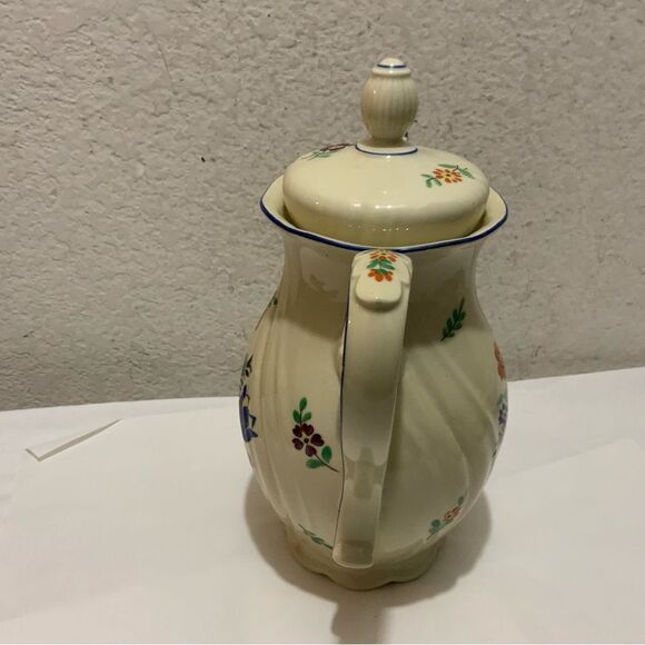 Seltmann Weiden Old Bavaria Porcelain Tea Set Hand Painted Folk Art (7 pcs) - Picture 6 of 16